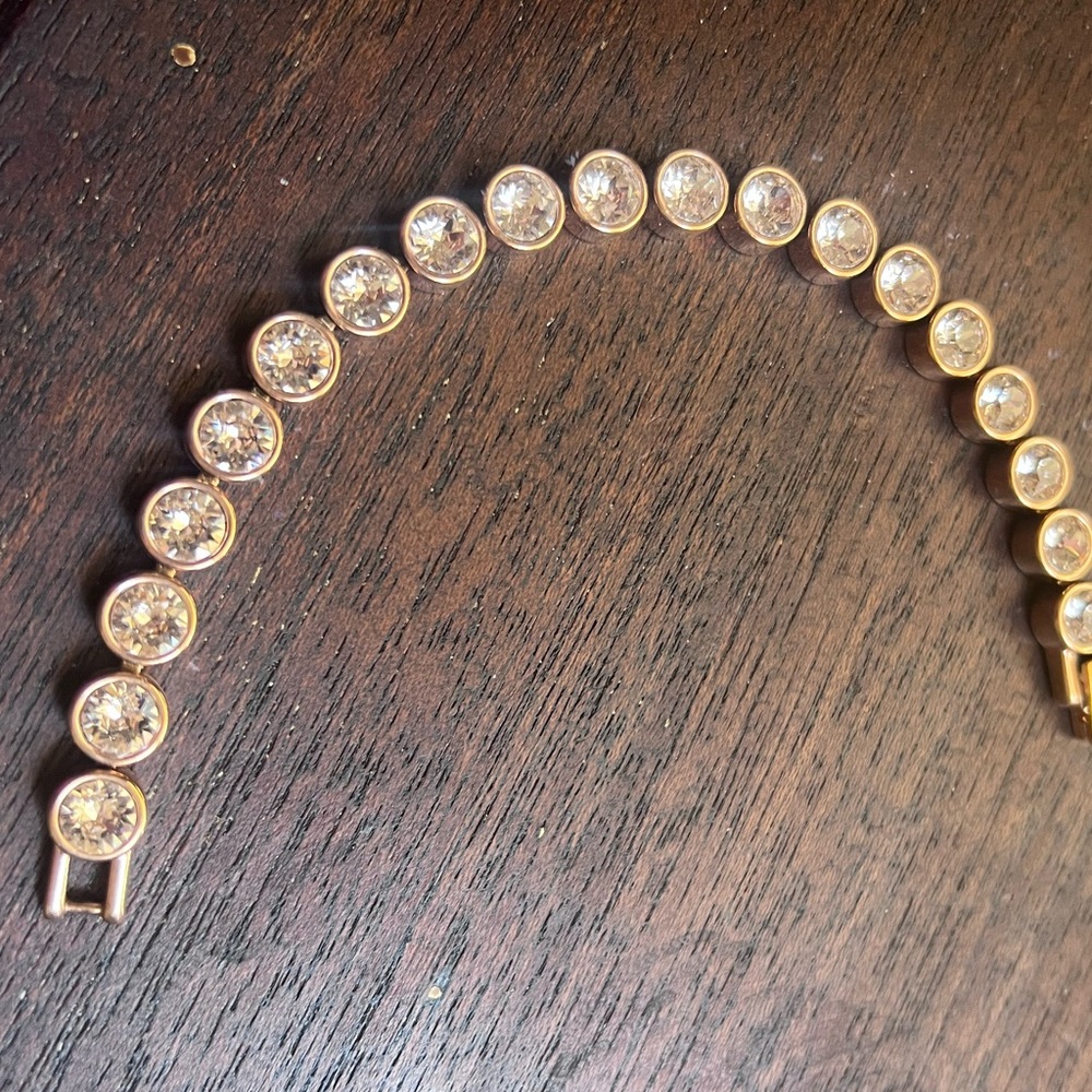 Rose Gold TS Ice Bracelet